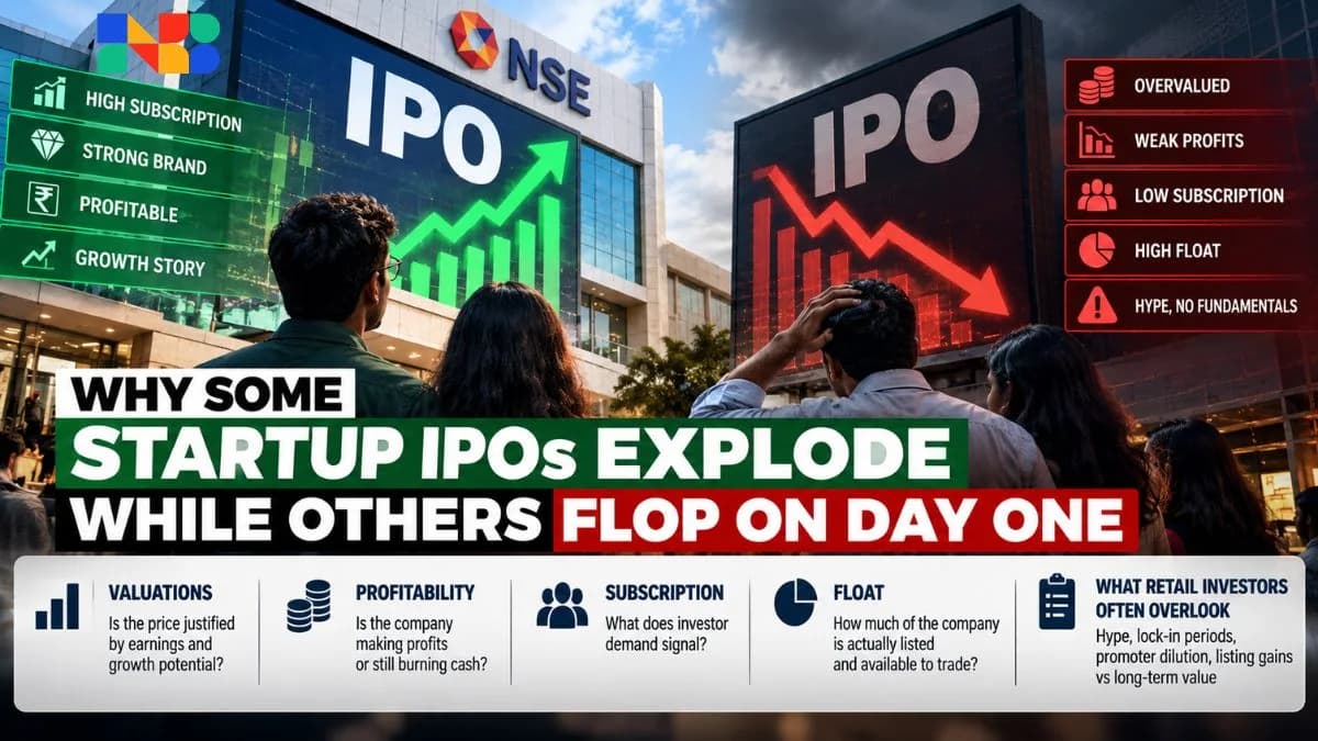 Why Some Startup IPOs Explode While Others Flop on Day One?