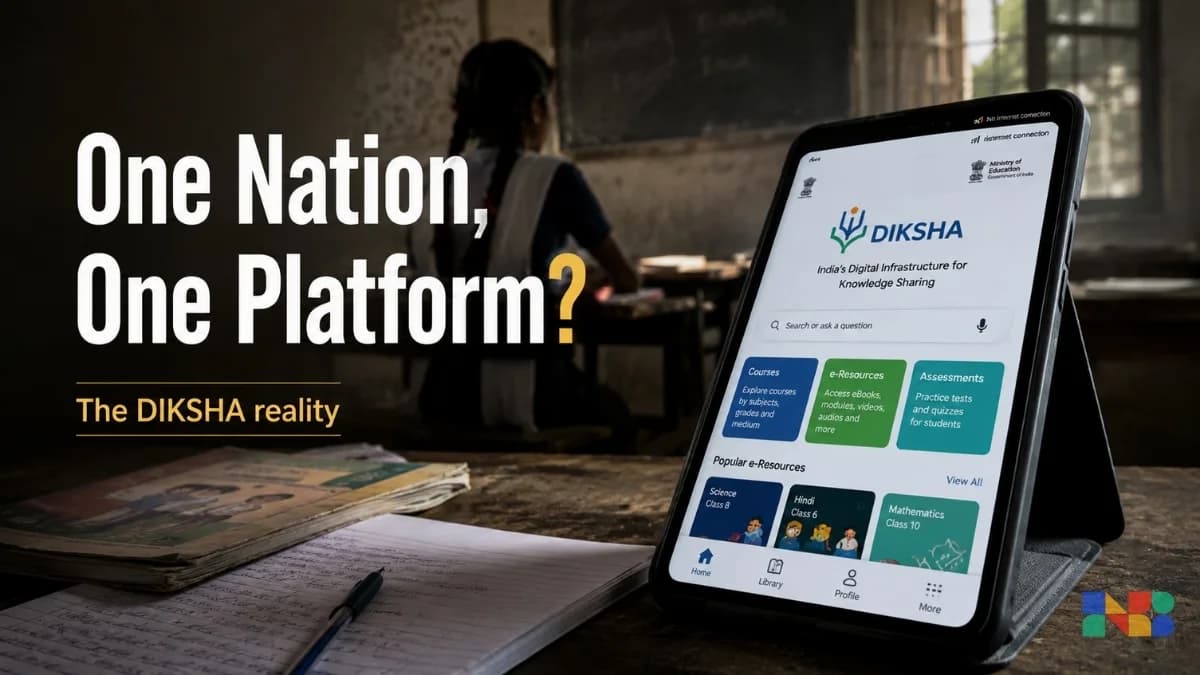 India's 'One Nation, One Platform' for Education Looks Great on Paper. Here's What Nobody Tells You About It.