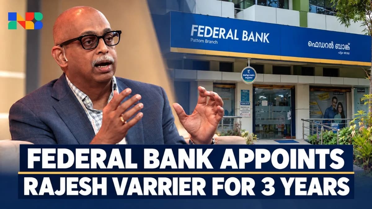 Federal Bank Names Rajesh Varrier As Director Amid Record Q2 Profit