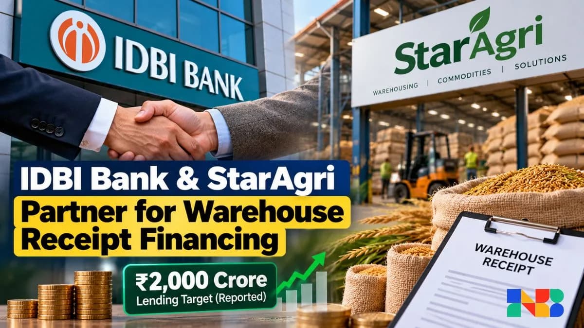 IDBI Bank Targets ₹2,000 Crore Farm Credit in StarAgri Pac