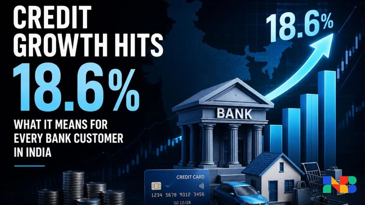 Credit Growth Hits 18.6 % — What It Means For Every Bank Customer In India