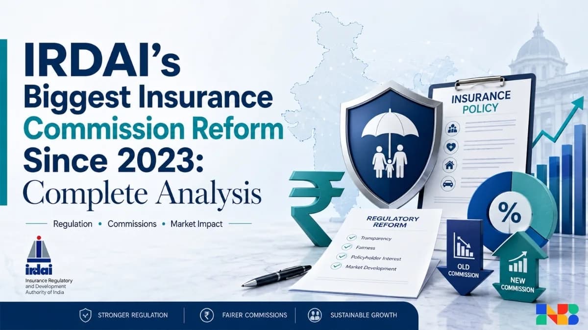 IRDAI's Biggest Insurance Commission Reform Since 2023: Complete Analysis