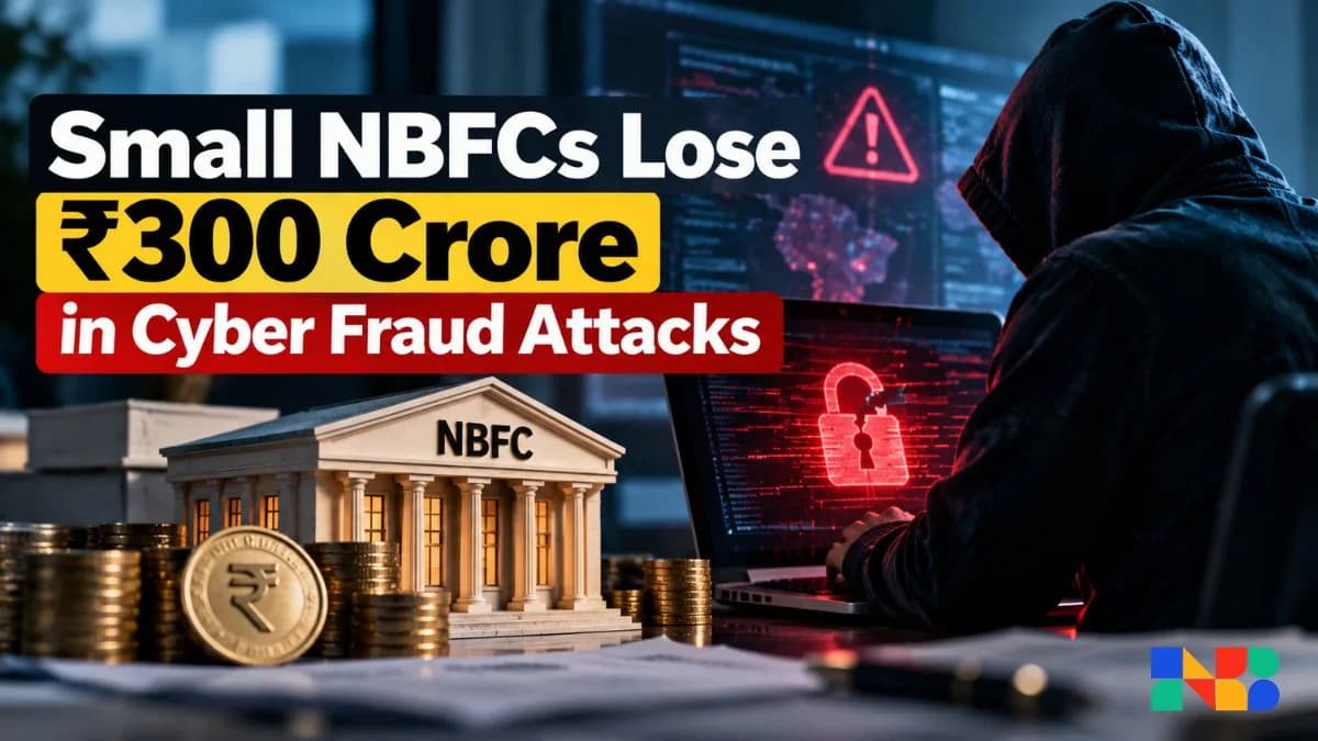 AI Cyberattacks Siphon ₹300 Crore From Small Indian NBFCs