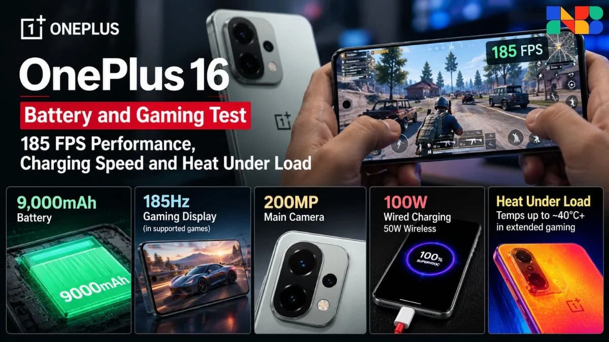 OnePlus 16 Gaming Test: The Brutal Truth Behind 185Hz & 9,000mAh