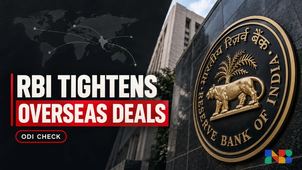 $1 Billion Overseas Deals Face RBI Scrutiny as Capital Outflows Surge