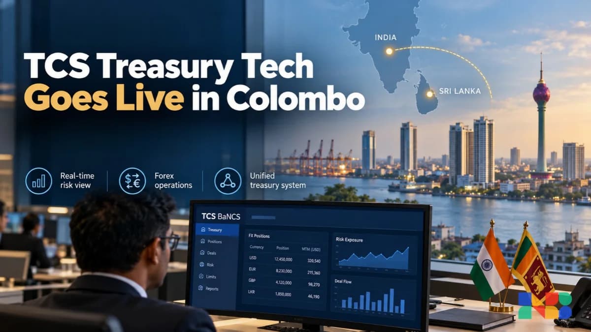 Indian Bank Upgrades Colombo Treasury Operations With TCS BaNCS