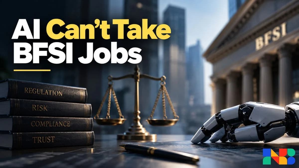 The Great AI Illusion: Why Regulators Won't Let Algorithms Take Your BFSI Job